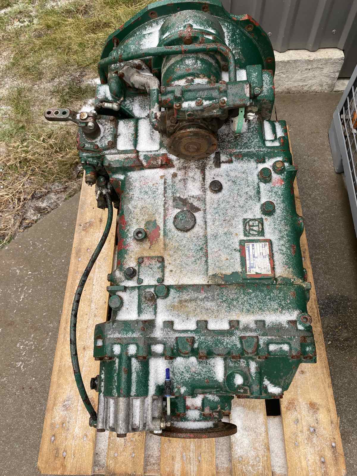 ZF segédhajtóműves váltó 1