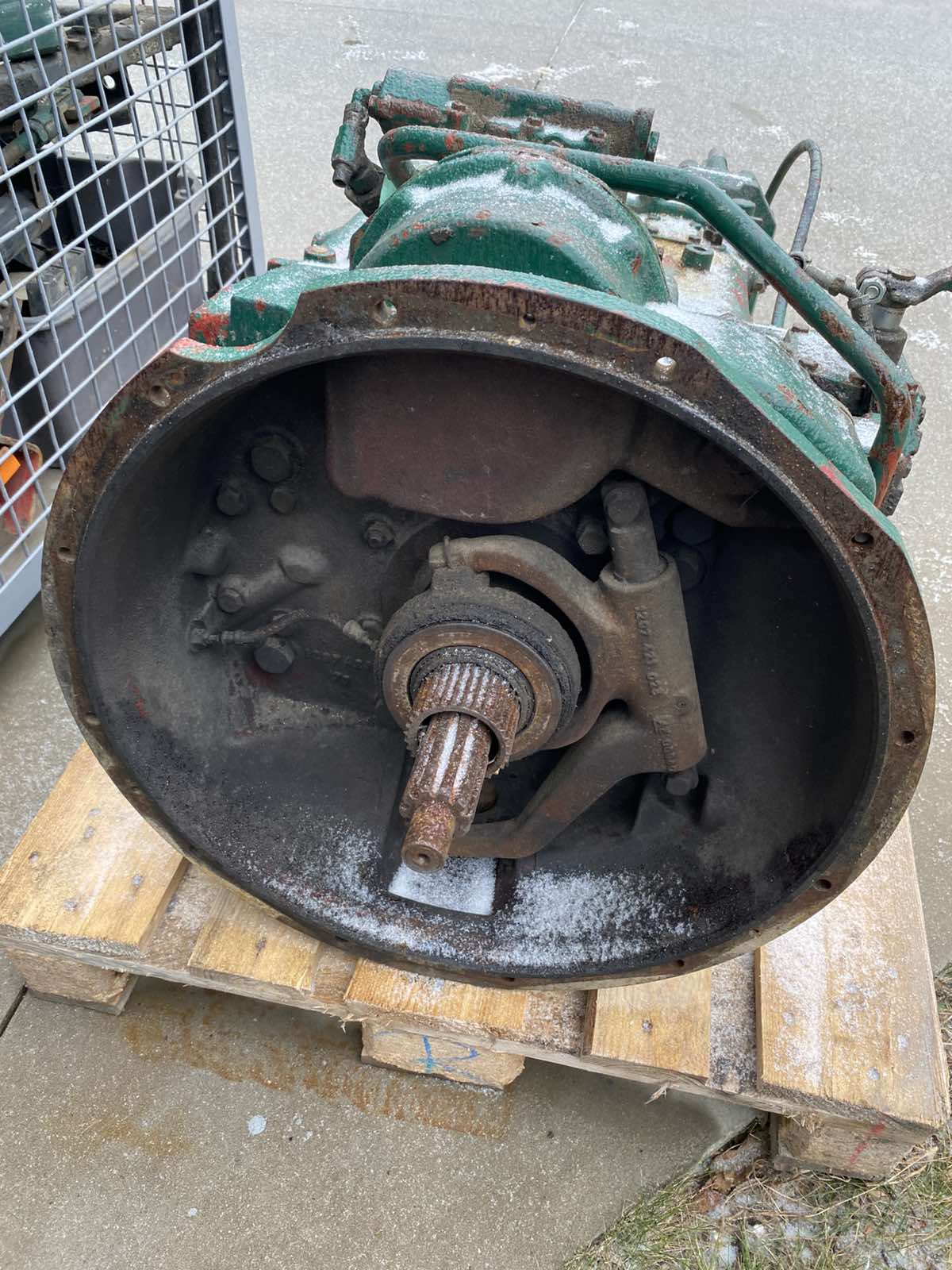 ZF segédhajtóműves váltó 3