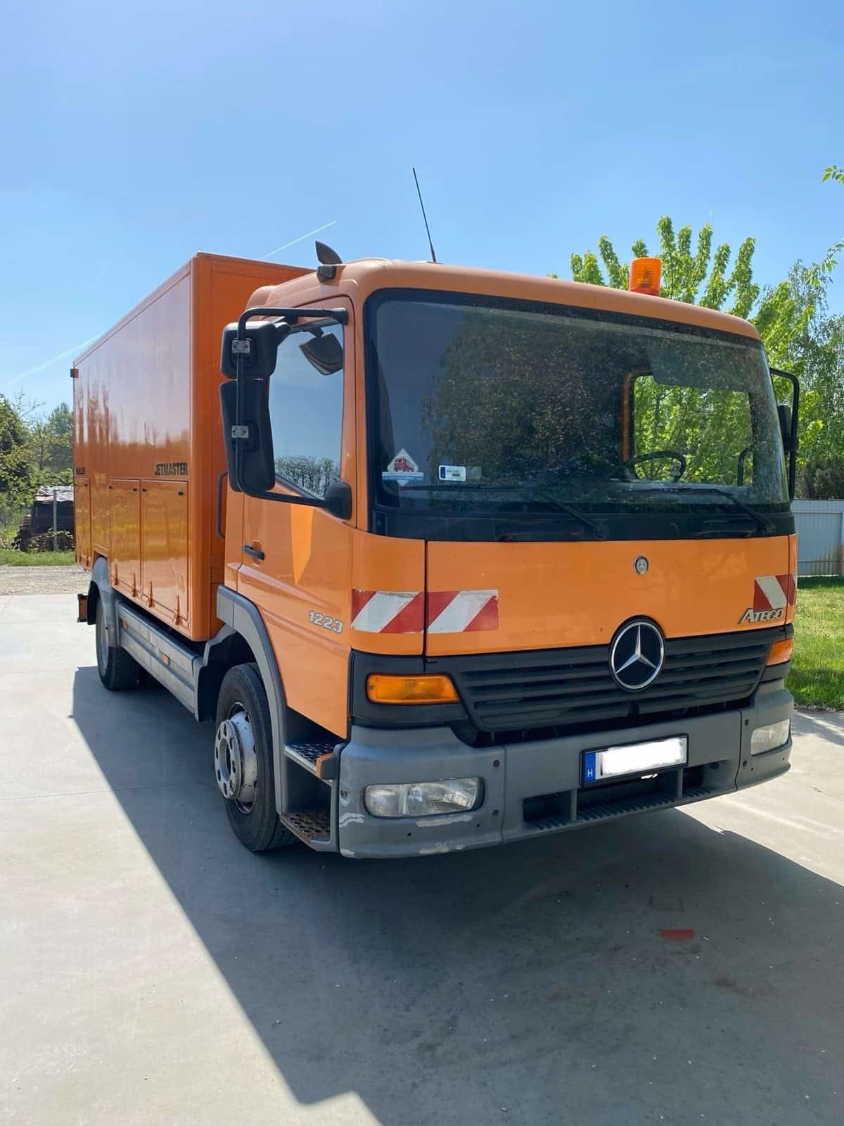 Mercedes Atego 1223 mosóautó 1